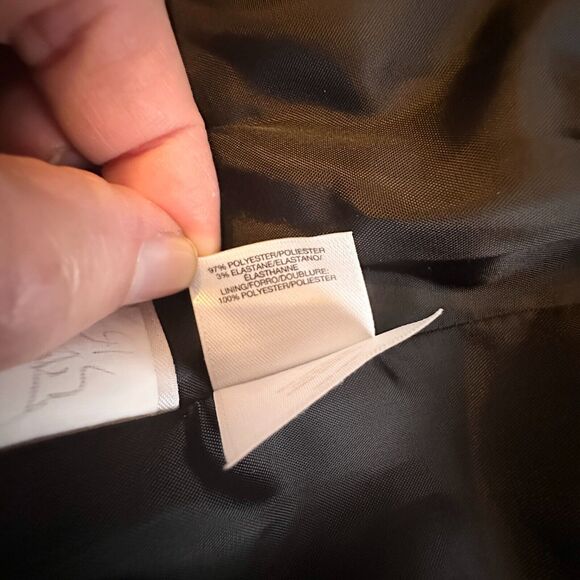 Black Label Evan Picone Blazer Women Plus 18 Black Pink Corpcore Boutique NWOT - Picture 7 of 9